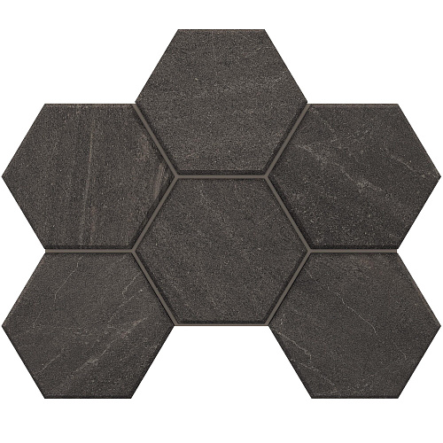 Мозаика GB03 Hexagon 25x28,5 непол.