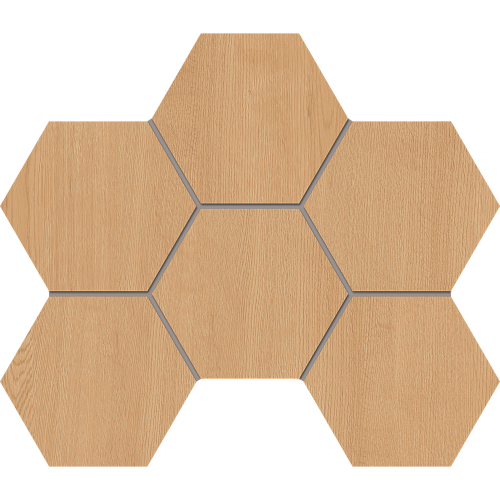 Мозаика CW04 Hexagon 25x28,5 непол.